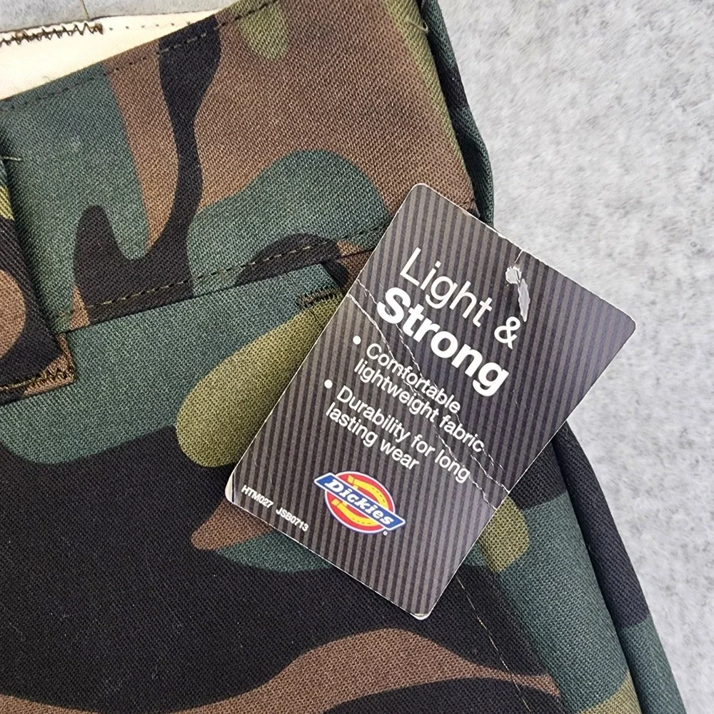 NEW Dickies Mens 30x32 Camo Cargo Work Pants FLEX Regular Fit Straight Leg - Picture 8 of 14